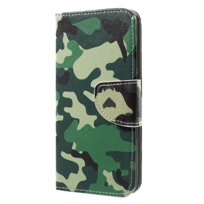 Bescherming Hoesje Honor 9 Telefoonhoesje Militaire Camouflage