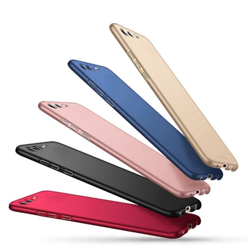 Case Hoesje Honor 9 Rood Zwart Telefoonhoesje Mofi