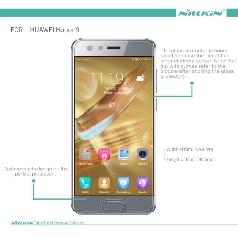 Schermbeschermfolie Voor Honor 9