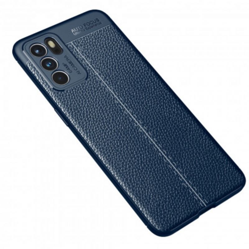 Case Hoesje Oppo Reno 6 5g Telefoonhoesje Litchi-leereffect