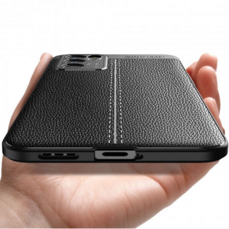 Case Hoesje Oppo Reno 6 5g Telefoonhoesje Litchi-leereffect
