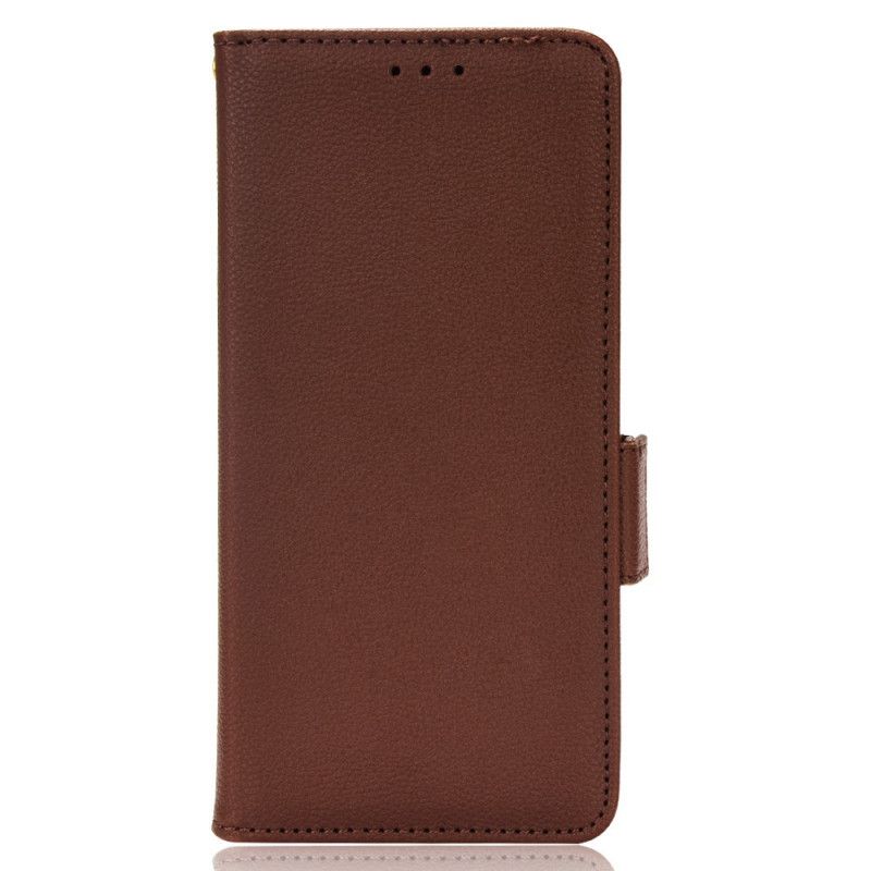 Folio-hoesje Oppo Reno 6 5g Telefoonhoesje Flap Dubbele Nieuwe Kleuren