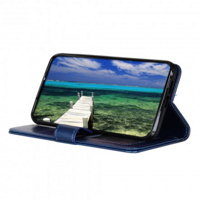 Folio-hoesje Oppo Reno 6 5g Telefoonhoesje Glaciale Finesse