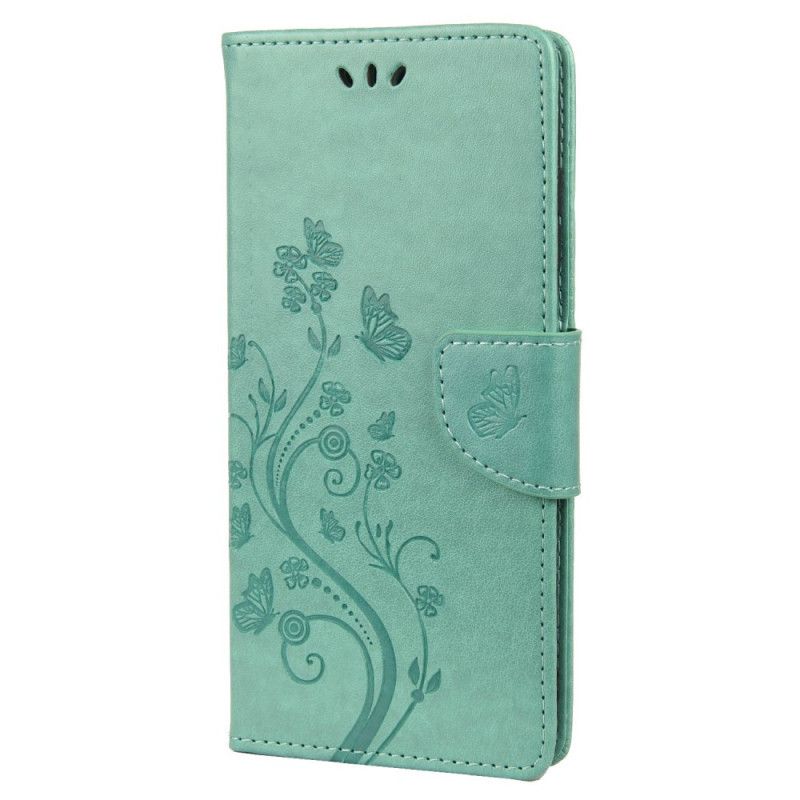 Folio-hoesje Oppo Reno 6 5g Vlinders En Bloemen