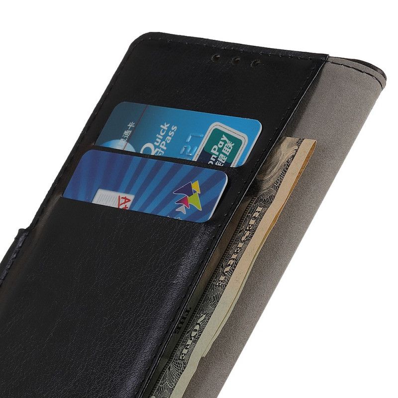 Flip Case Leren Xiaomi Redmi Note 8T Weerwolf