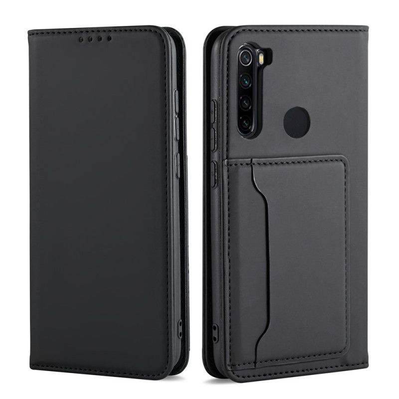 Folio-hoesje Xiaomi Redmi Note 8T Rood Zwart Steunkaarthouder