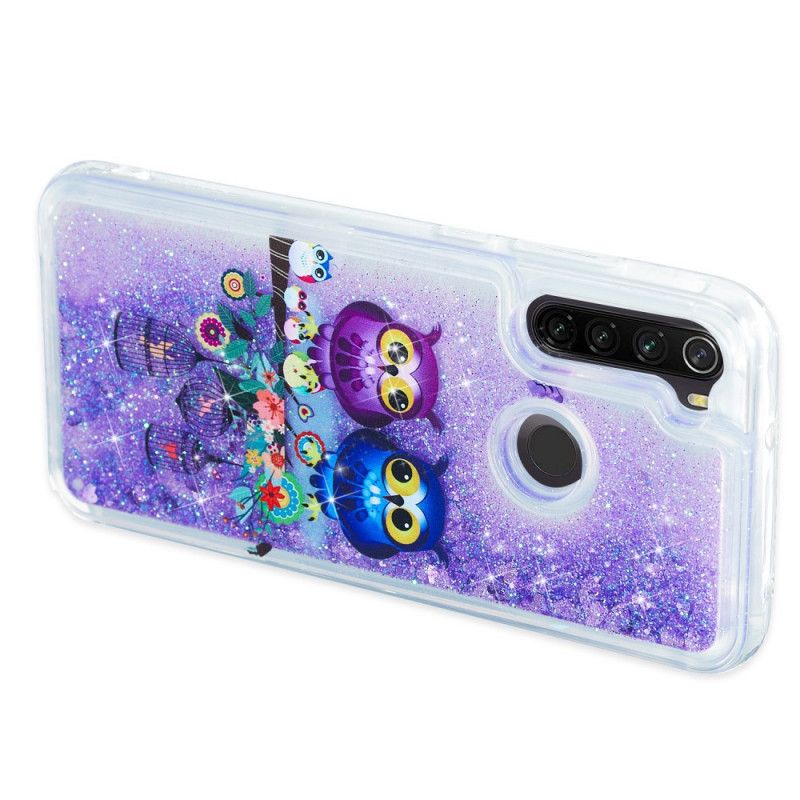 Hoesje Xiaomi Redmi Note 8T Glitter Uiltjes