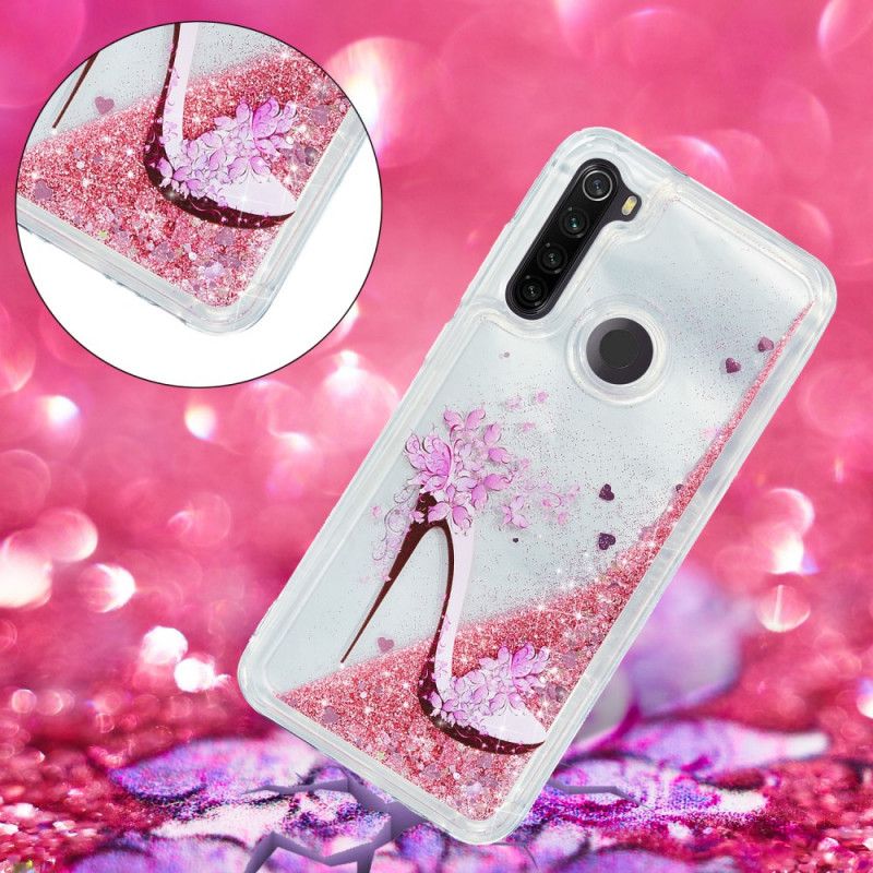 Hoesje Xiaomi Redmi Note 8T Glitterpomp