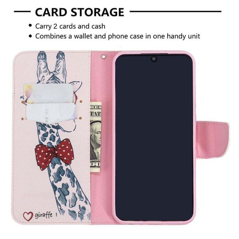 Leren Hoesje voor Xiaomi Redmi Note 8T Nerdgiraf