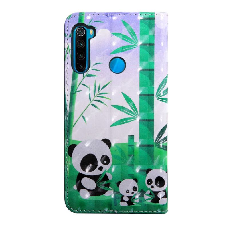 Leren Hoesje Xiaomi Redmi Note 8T Octaaf Moeder En Anne De Panda'S