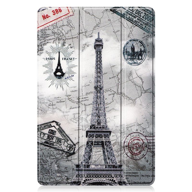 Smart Case Samsung Galaxy Tab S7 Eiffeltoren Stylushouder