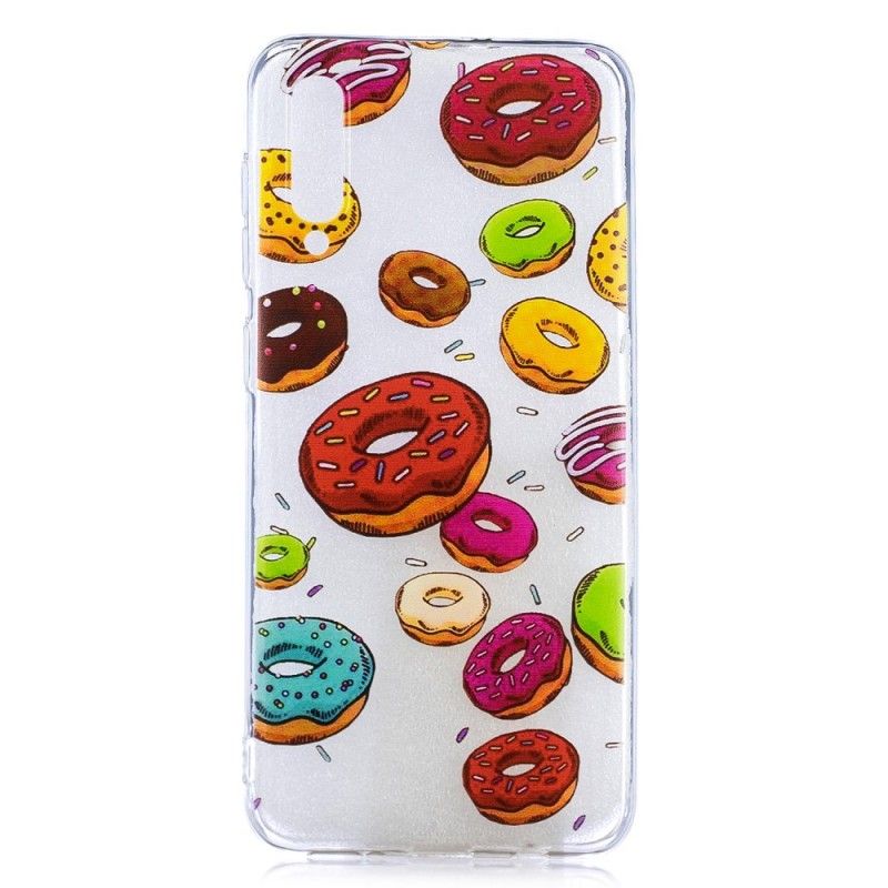 Case Hoesje Samsung Galaxy A50 Telefoonhoesje Ik Hou Van Donuts