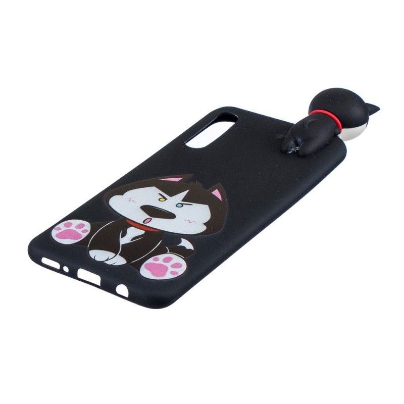 Hoesje Samsung Galaxy A50 Grappige Hond 3D