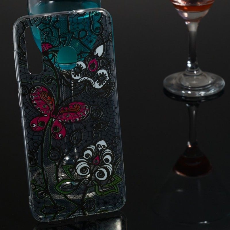 Hoesje Samsung Galaxy A50 Vlinder En Kant