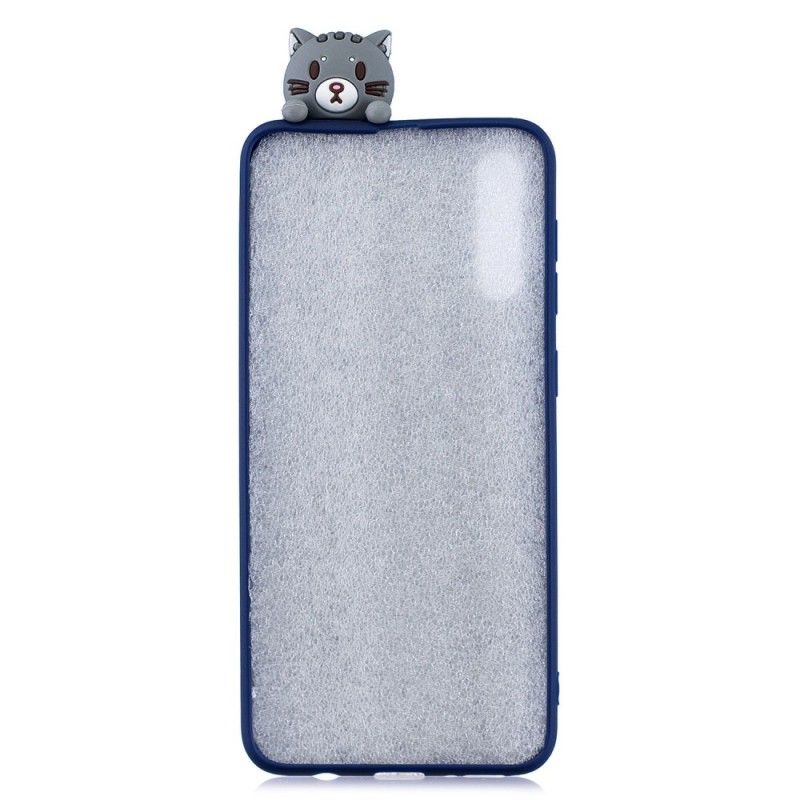 Hoesje voor Samsung Galaxy A50 Grappige 3D Kat