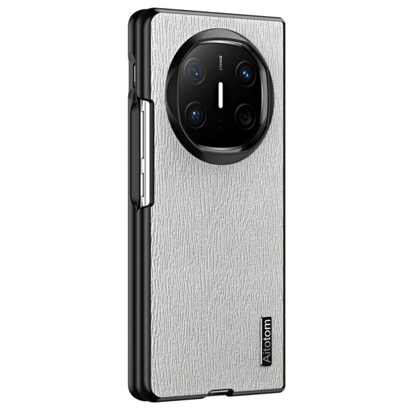 Case Hoesje Huawei Mate X6 Telefoonhoesje Houtstructuur