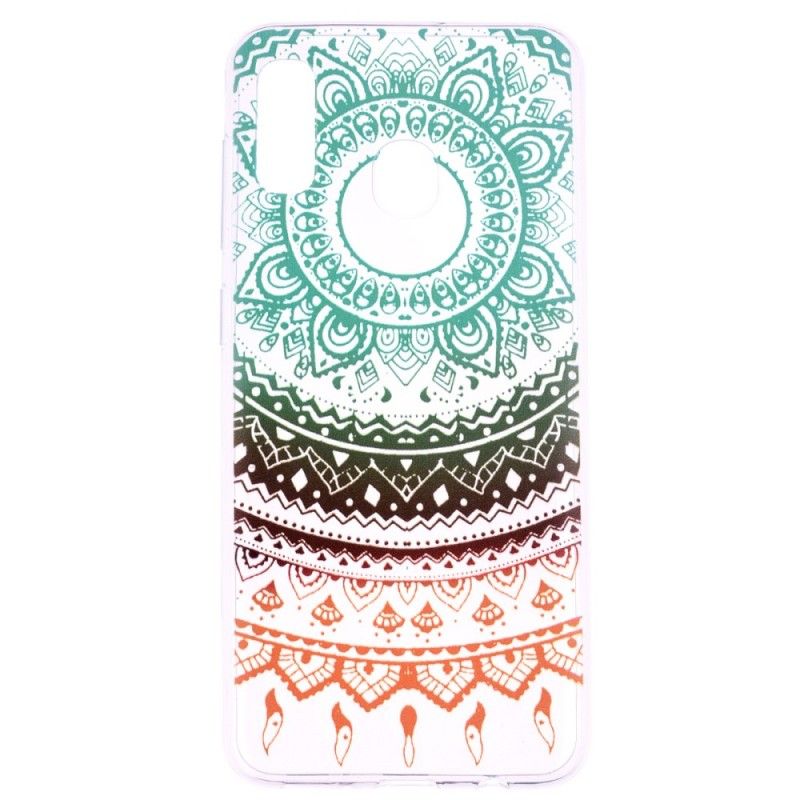 Case Hoesje Samsung Galaxy A20e Telefoonhoesje Transparante Kleurrijke Mandala