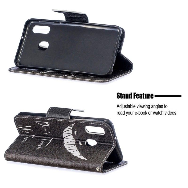 Cover Folio-hoesje Samsung Galaxy A20e Telefoonhoesje Duivelse Telefoon