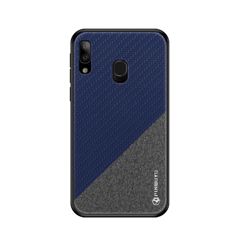 Hoesje Samsung Galaxy A20e Magenta Zwart Pinwuyo Eer-Serie