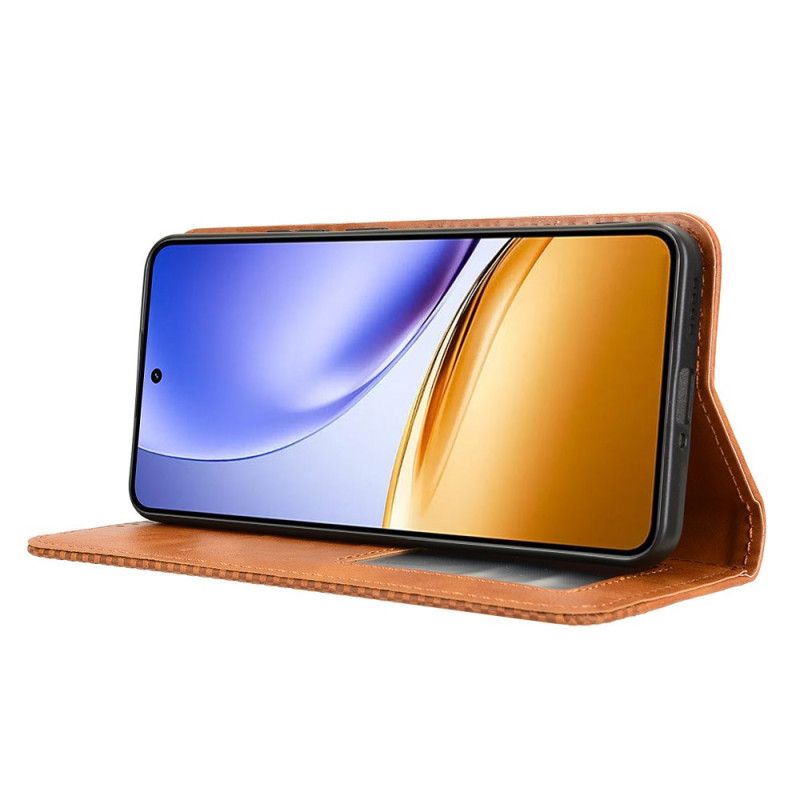 Folio-hoesje Realme 14t 5g Telefoonhoesje Vintage Fries