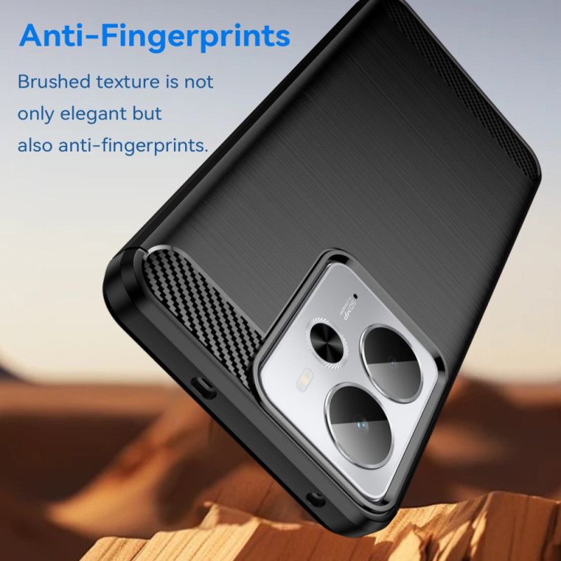 Hoesje Realme 14t 5g Geborsteld Koolstofvezel