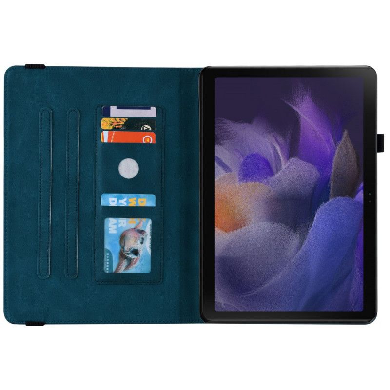 Cover Samsung Galaxy Tab A8 (2021) Vlinders Gedrukt Patroon