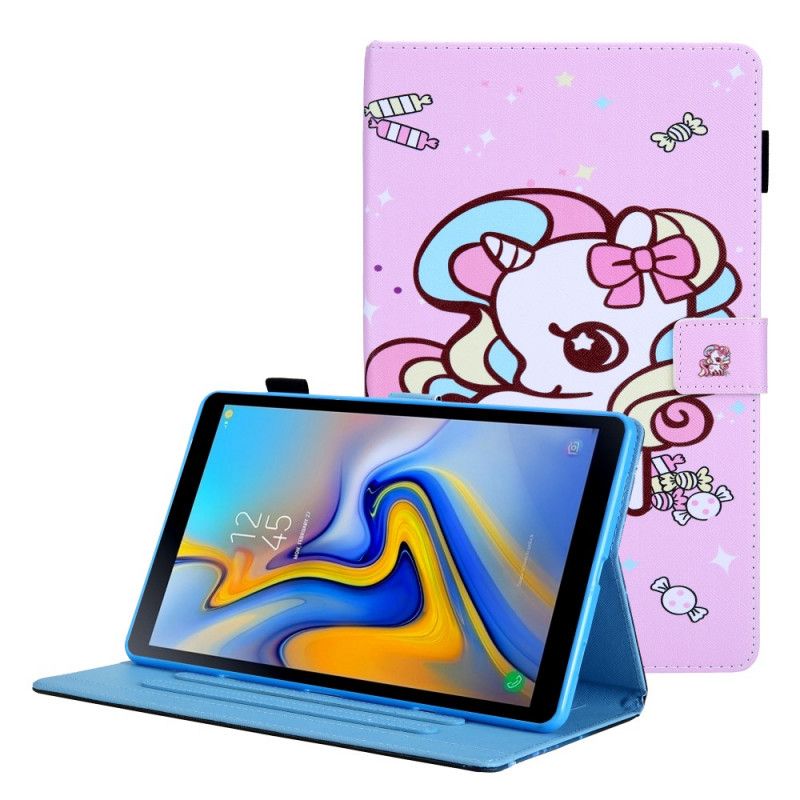 Folio-hoesje Samsung Galaxy Tab A8 (2021) Eenhoorn