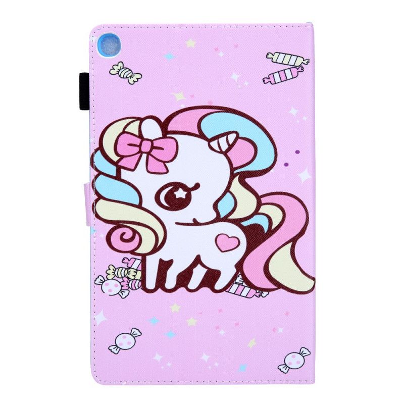 Folio-hoesje Samsung Galaxy Tab A8 (2021) Eenhoorn