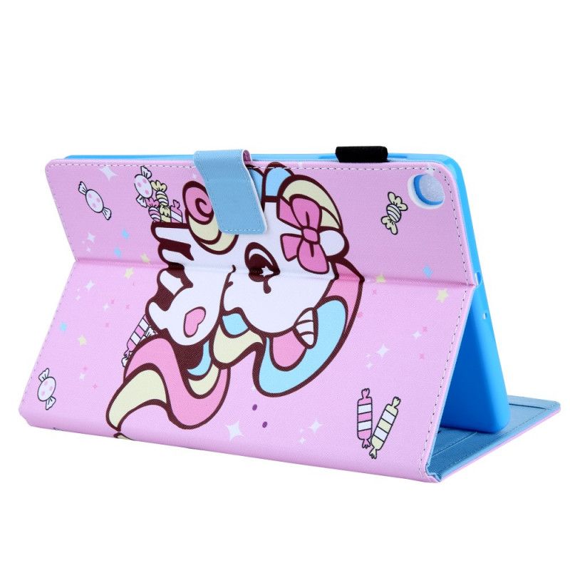 Folio-hoesje Samsung Galaxy Tab A8 (2021) Eenhoorn