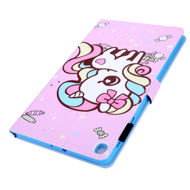 Folio-hoesje Samsung Galaxy Tab A8 (2021) Eenhoorn