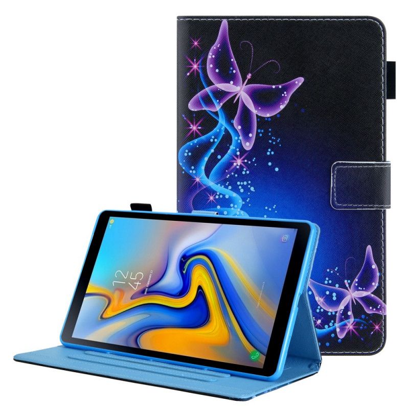 Folio-hoesje Samsung Galaxy Tab A8 Telefoonhoesje (2021) Kleurrijke Vlinders