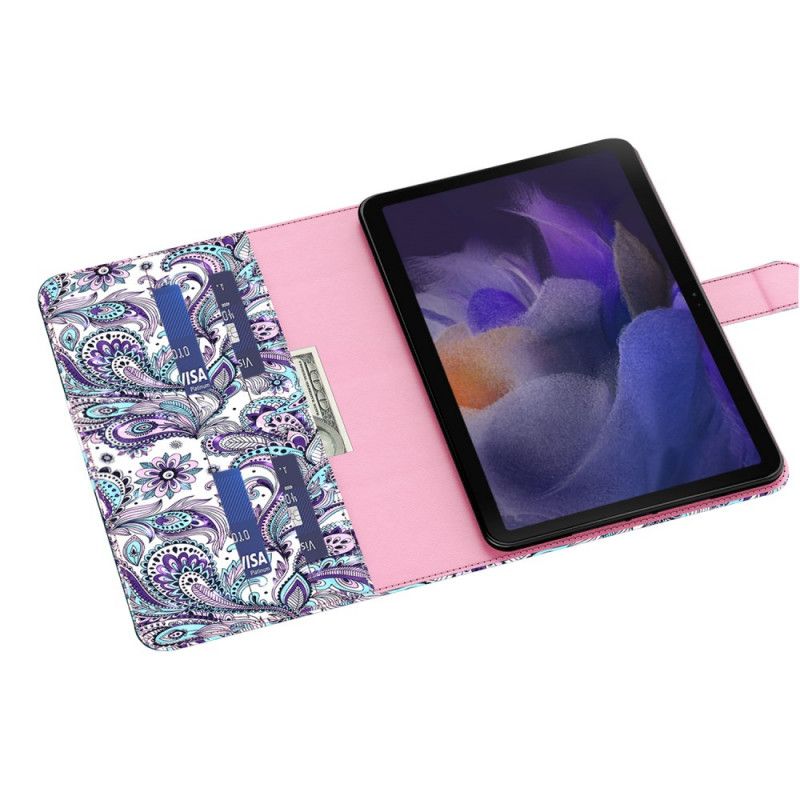 Folio-hoesje Samsung Galaxy Tab A8 Telefoonhoesje (2021) Paisley-patroon