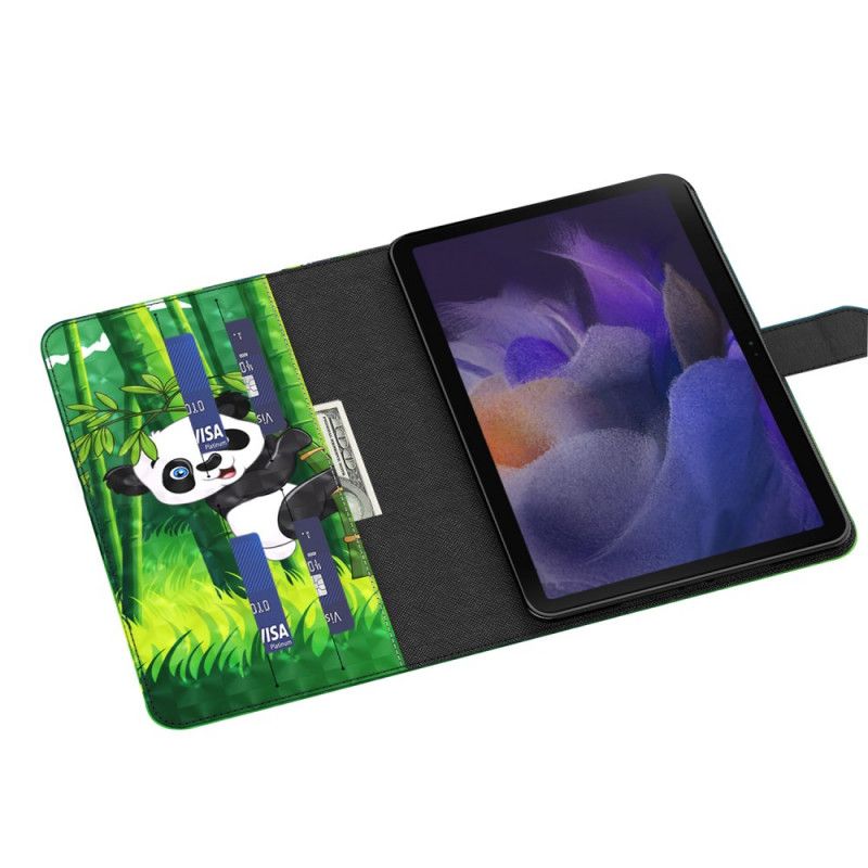Folio-hoesje Samsung Galaxy Tab A8 Telefoonhoesje (2021) Panda