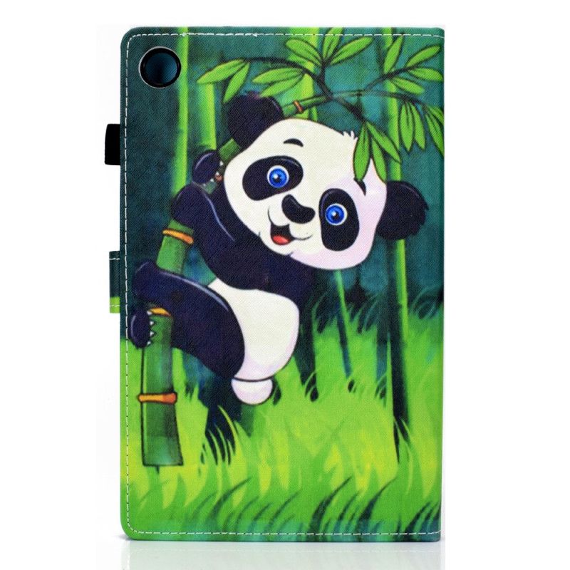 Leren Hoesje Samsung Galaxy Tab A8 (2021) Panda