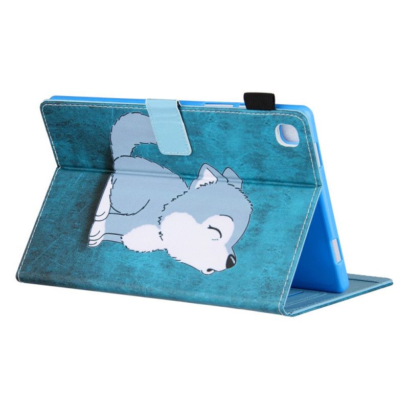 Leren Hoesje Samsung Galaxy Tab A8 (2021) Welpenscout Bescherming Hoesje
