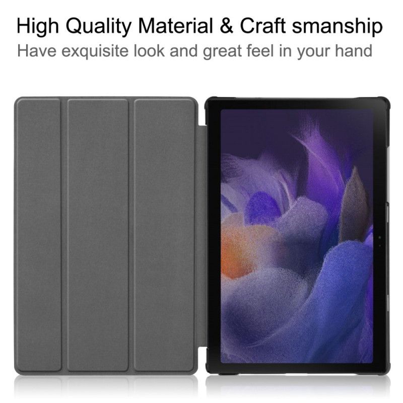 Smart Case Samsung Galaxy Tab A8 (2021) Versterkte Tempels