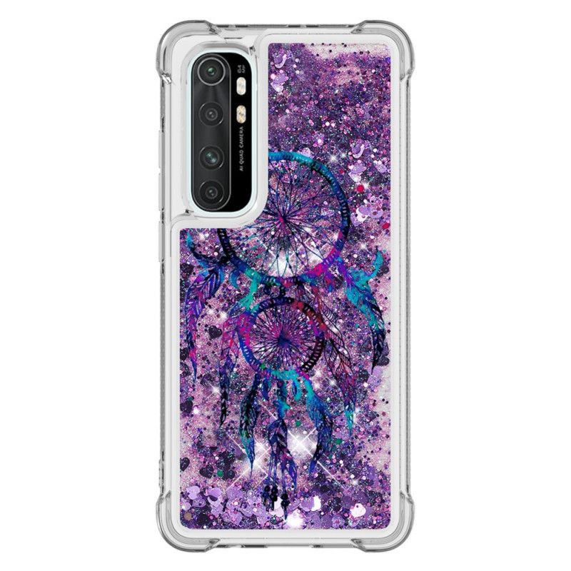 Case Hoesje Xiaomi Mi Note 10 Lite Telefoonhoesje Glitter Dromenvanger