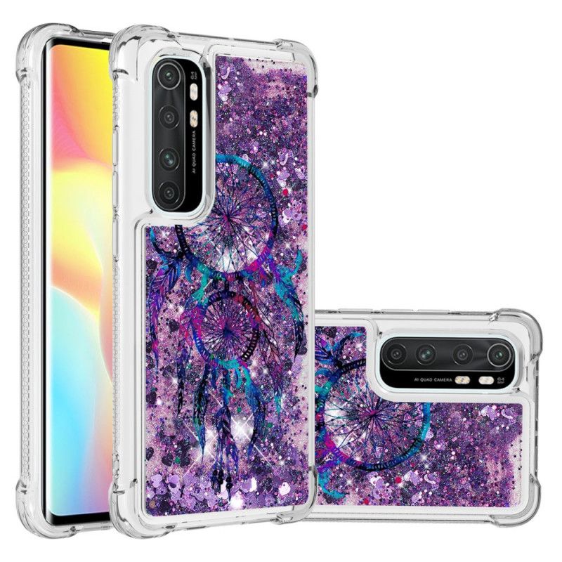 Case Hoesje Xiaomi Mi Note 10 Lite Telefoonhoesje Glitter Dromenvanger