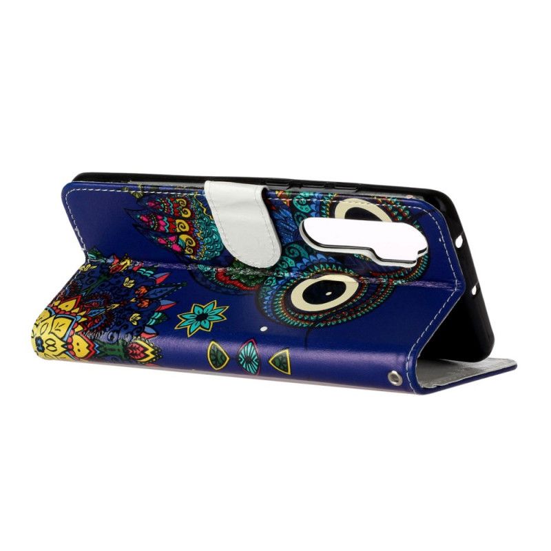 Flip Case Leren Xiaomi Mi Note 10 Lite Uil In Mandala