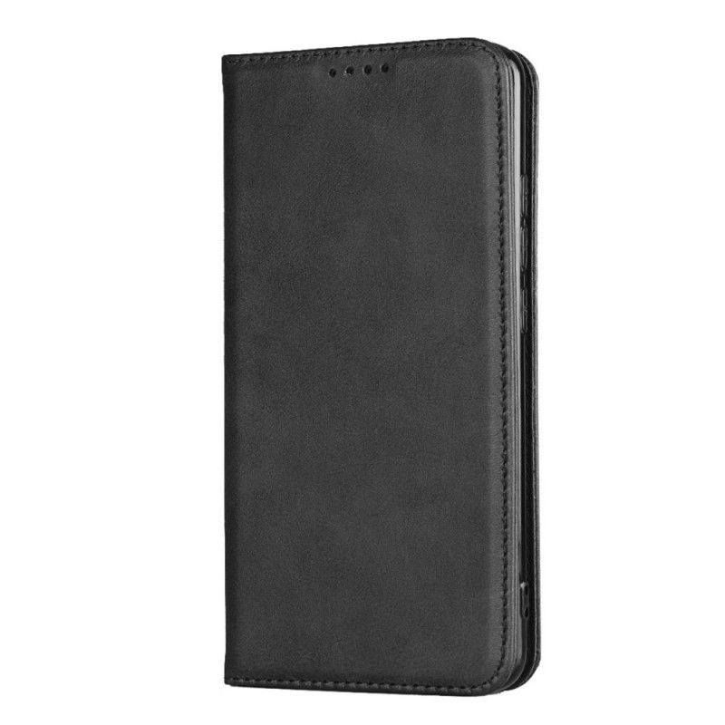 Folio-hoesje Xiaomi Mi Note 10 Lite Rood Zwart Elegant Splitleer