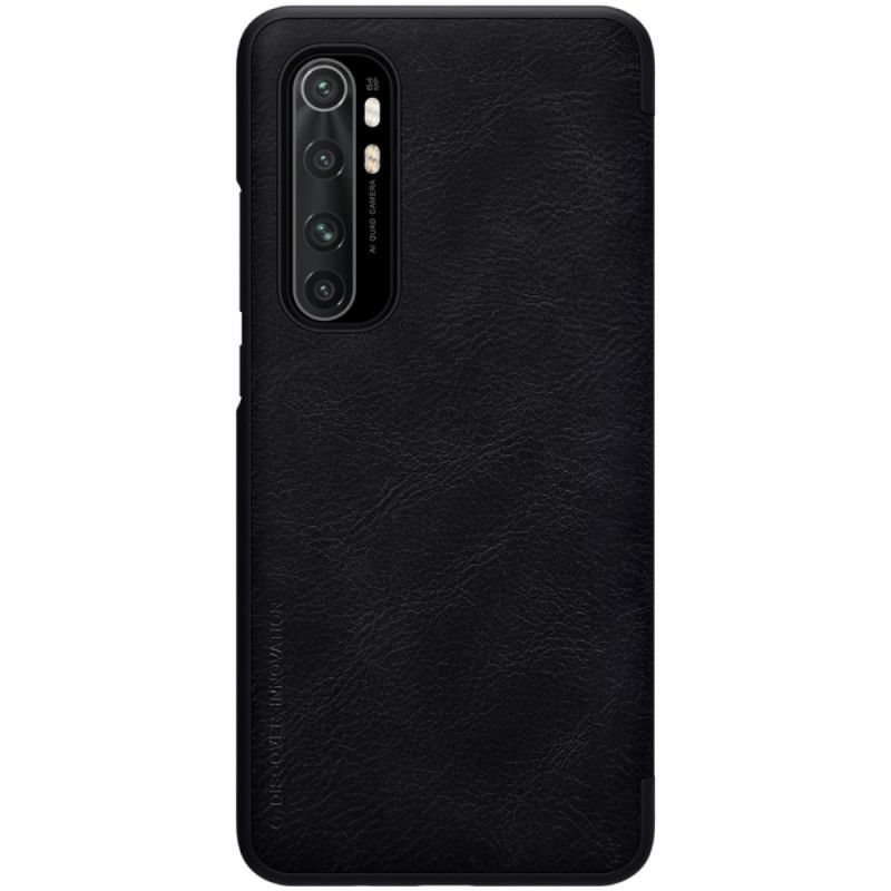 Folio-hoesje Xiaomi Mi Note 10 Lite Telefoonhoesje Qin-Reeks Nillkin