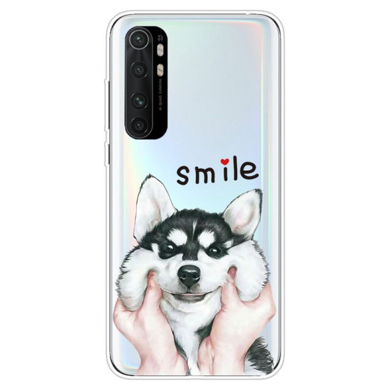 Hoesje Xiaomi Mi Note 10 Lite Glimlach Hond