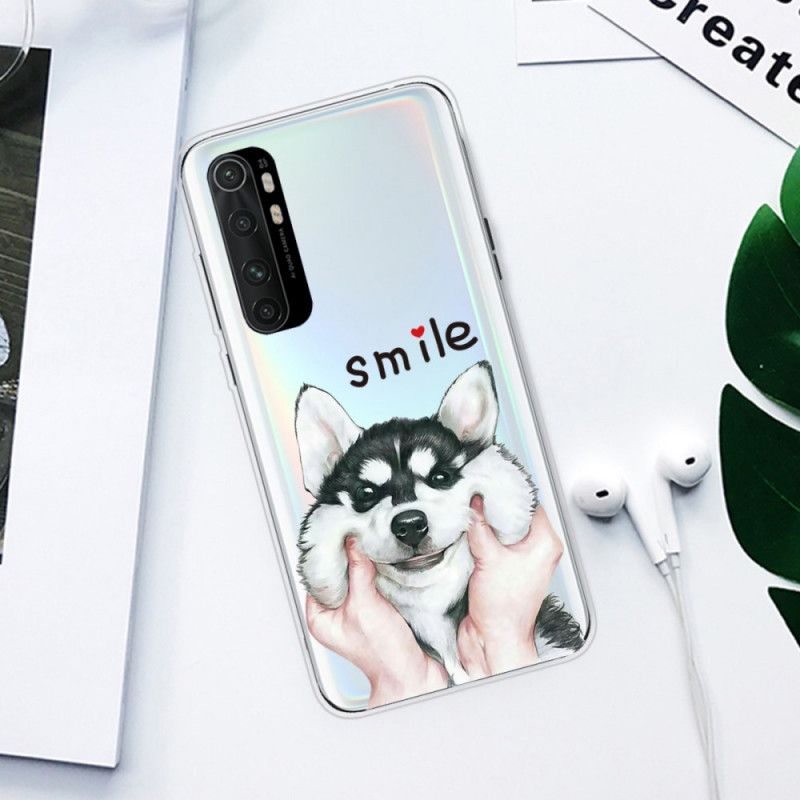 Hoesje Xiaomi Mi Note 10 Lite Glimlach Hond