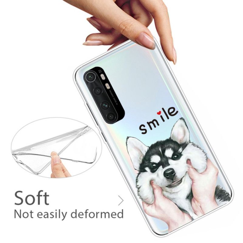 Hoesje Xiaomi Mi Note 10 Lite Glimlach Hond