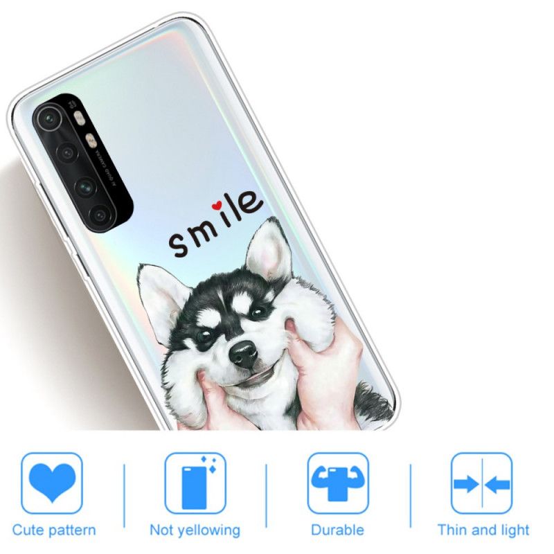 Hoesje Xiaomi Mi Note 10 Lite Glimlach Hond