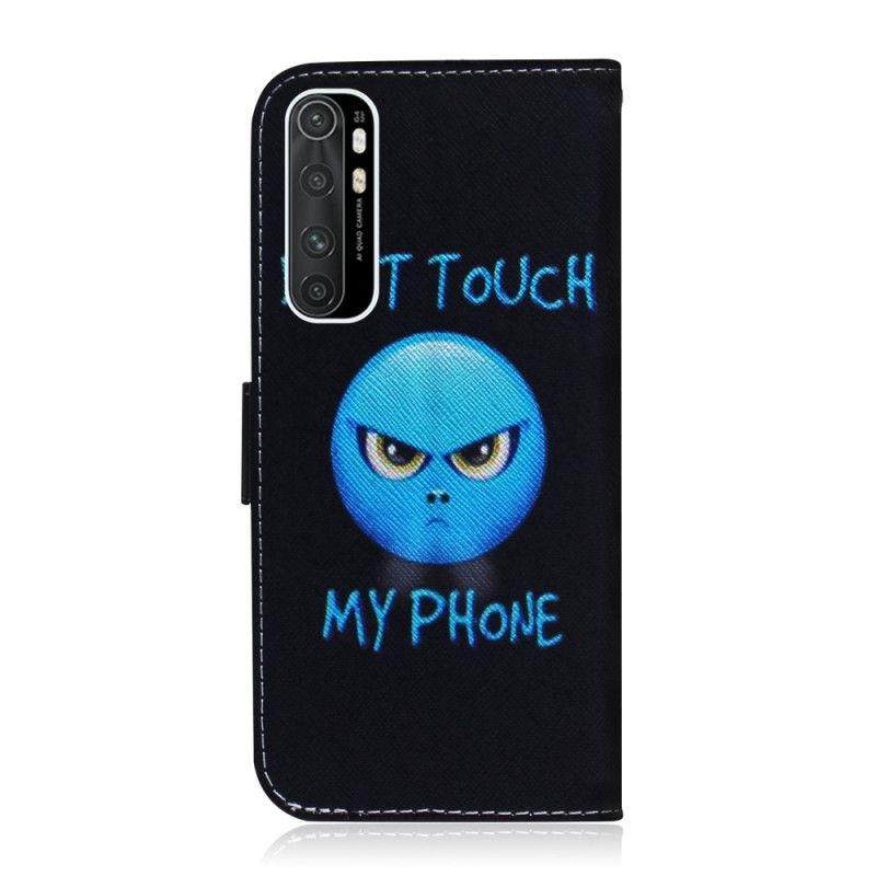 Leren Hoesje voor Xiaomi Mi Note 10 Lite Emoji-Telefoon