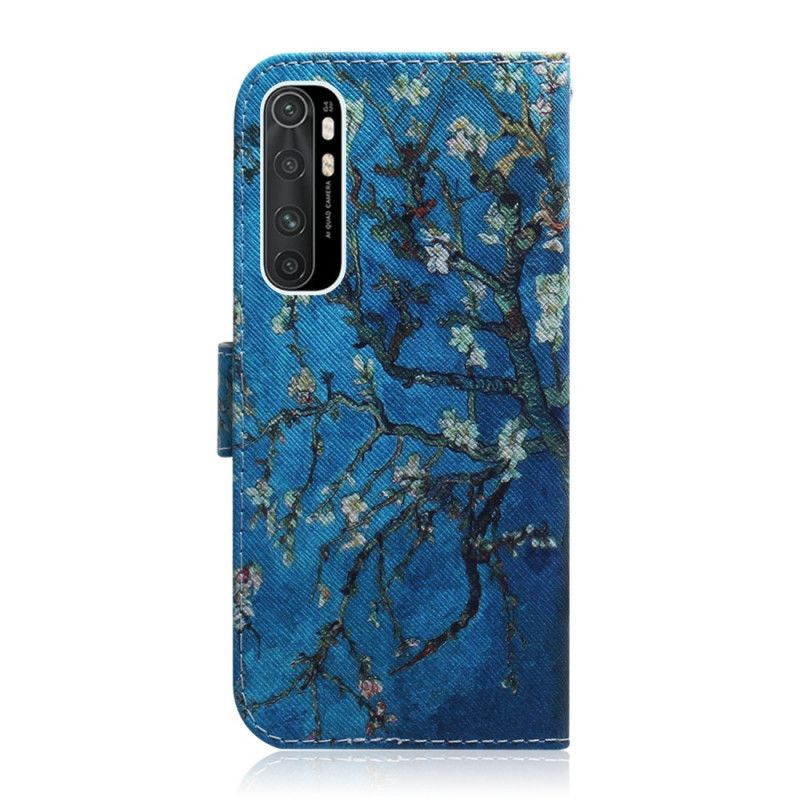 Leren Hoesje Xiaomi Mi Note 10 Lite Bloeiende Boomtak