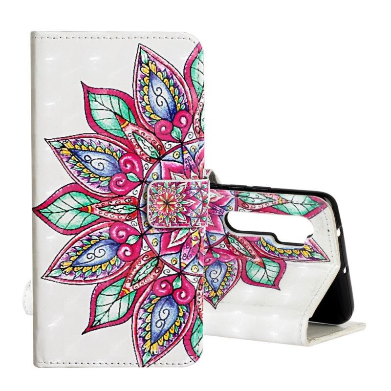 Leren Hoesje Xiaomi Mi Note 10 Lite Getekende Mandala