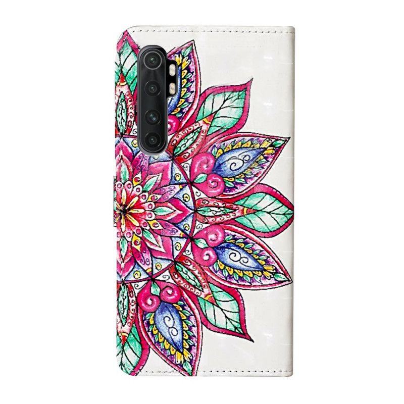 Leren Hoesje Xiaomi Mi Note 10 Lite Getekende Mandala