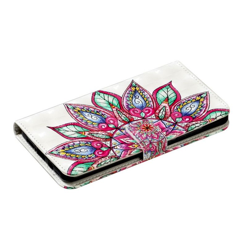Leren Hoesje Xiaomi Mi Note 10 Lite Getekende Mandala